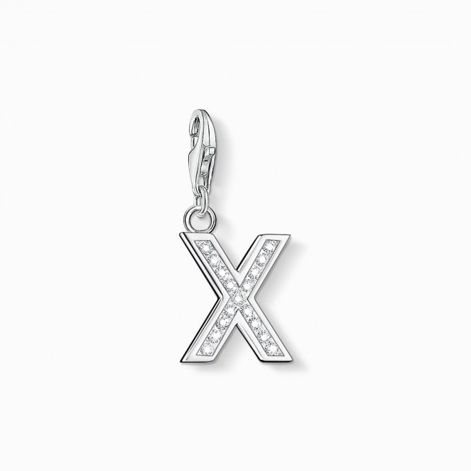 Thomas Sabo  Cubic Zirconia X Initial Charm 2.4 x 1.1cm