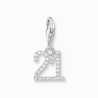 Thomas Sabo CZ 21 Charm 2.2 x 1.1cm