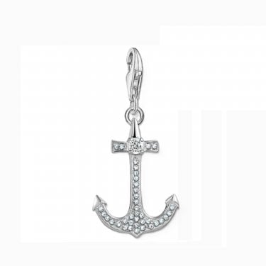 Thomas Sabo CZ Anchor Charm 2.8 x 1.5cm 