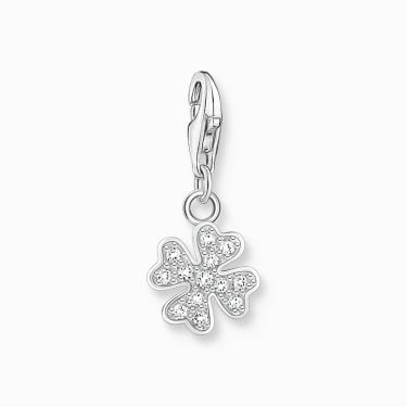 Thomas Sabo CZ Cloverleaf Charm 2.2 x 0.9cm 