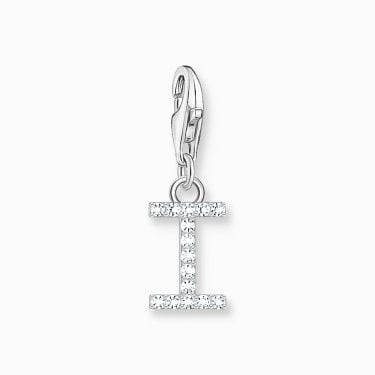 Thomas Sabo CZ I Initial Charm 2.2 x 0.7cm