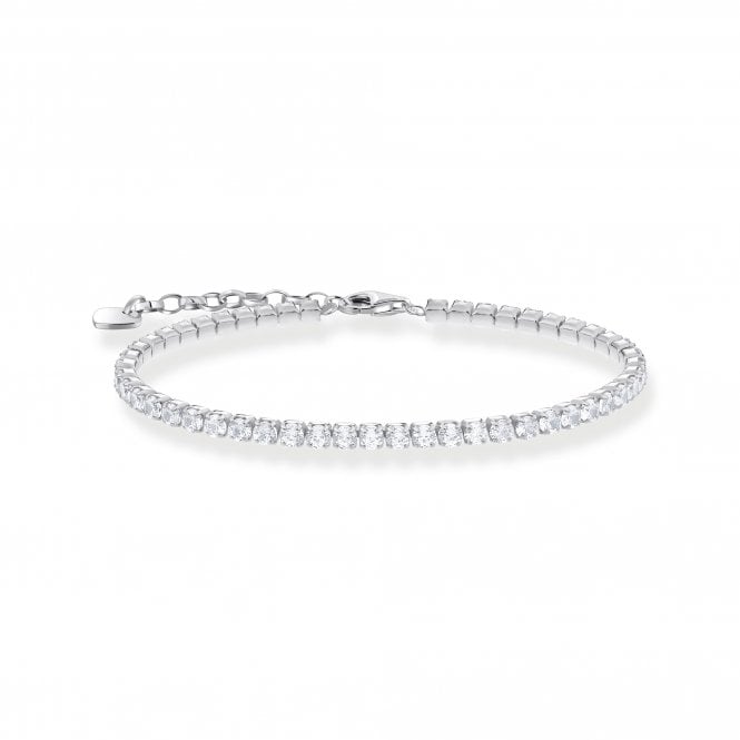 Thomas Sabo  CZ Tennis Bracelet 0.3cm, 18-21cm   