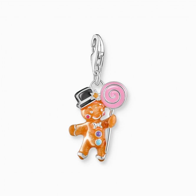 Thomas Sabo  Gingerbread Man Charm 2.8 x 1.2cm