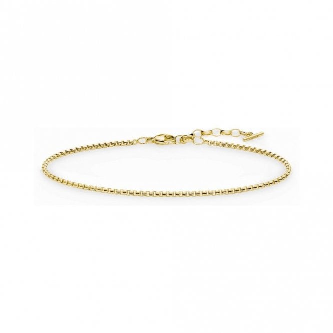 Thomas Sabo  Glam & Soul Fine Gold Tone Chain Bracelet 19cm