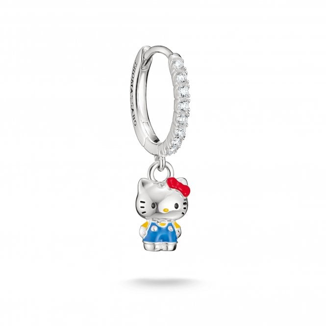 Thomas Sabo  Hello Kitty Single Hoop Earring 2.8 x 0.8cm