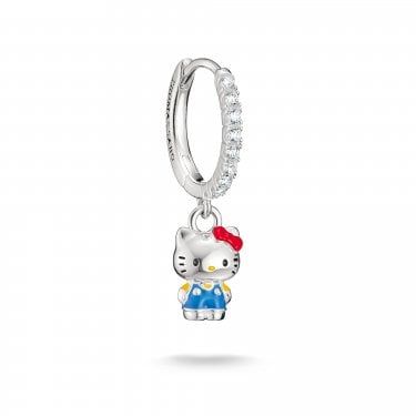 Thomas Sabo Hello Kitty Single Hoop Earring 2.8 x 0.8cm