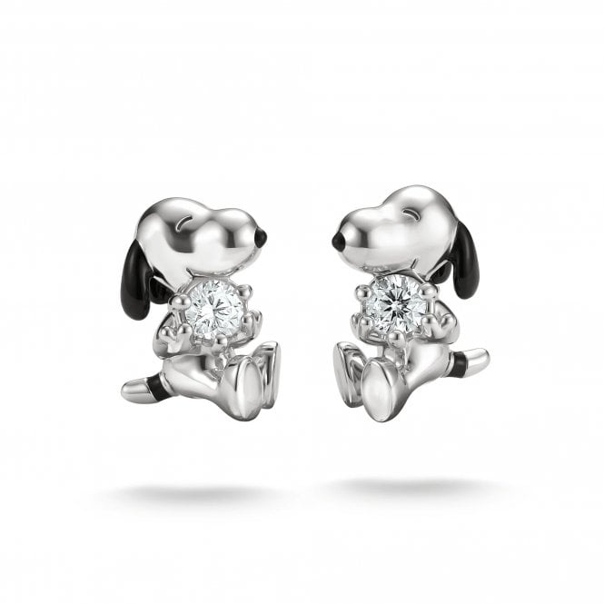 Thomas Sabo  Peanuts Snoopy with CZ Stud Earrings 0.9 x 0.6cm