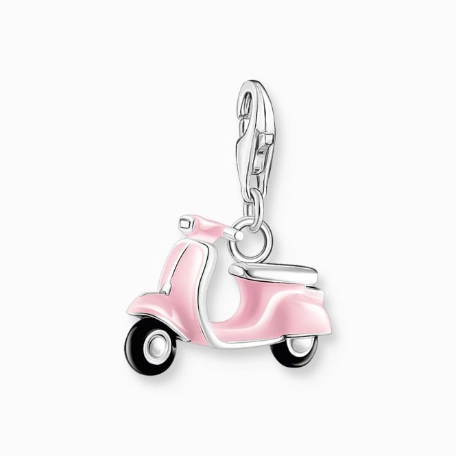 Thomas Sabo  Pink Scooter Charm 3.1 x 0.8cm
