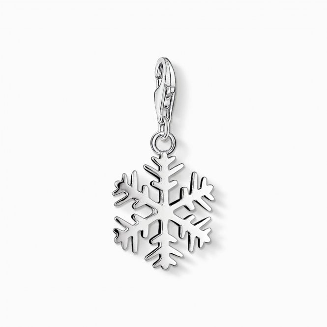 Thomas Sabo  Snowflake Charm 2.2 x 1.4cm