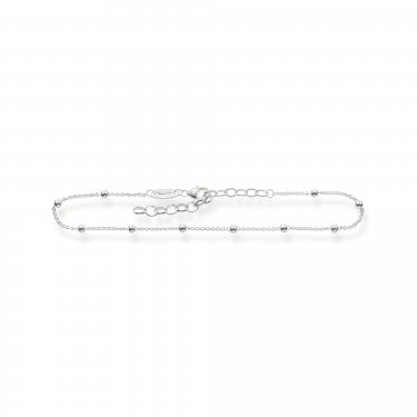 Thomas Sabo Sterling Silver Dots Anklet 22-27cm