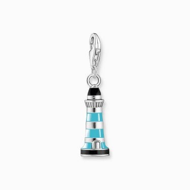 Thomas Sabo Turquoise Lighthouse Charm 3.1 x 0.8cm