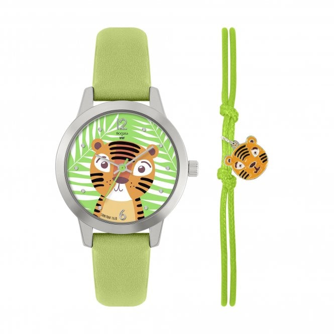 Tikkers  WWF Tiger Bracelet & Watch Gift Set