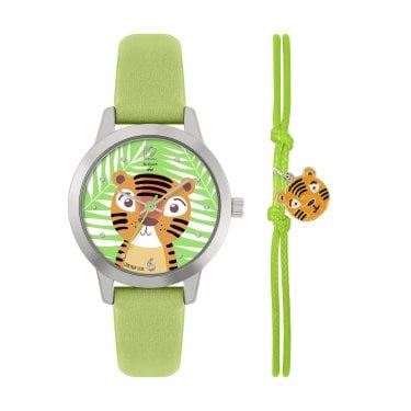 Tikkers WWF Tiger Bracelet & Watch Gift Set