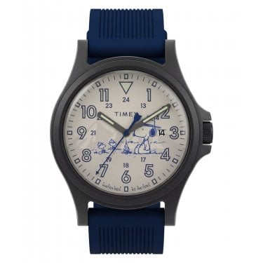 Timex Gents Peanuts® x Timex Expedition® Acadia Silicone Strap Watch