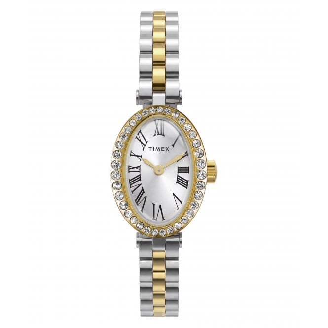 Timex  Ladies Cavatina® Silver Dial Silver Tone Watch