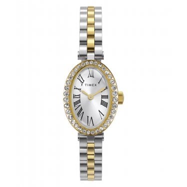 Timex Ladies Cavatina® Silver Dial Silver Tone Watch