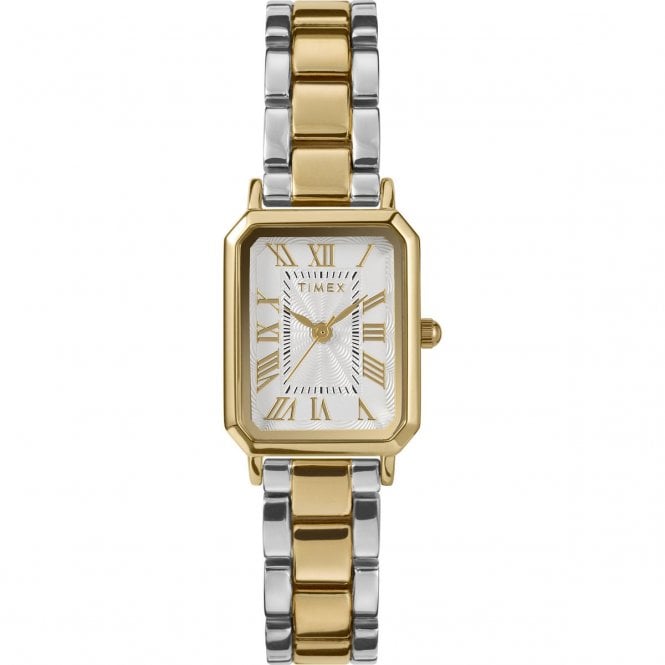 Timex  Ladies Dress Two Tone Stainless Steel Watch