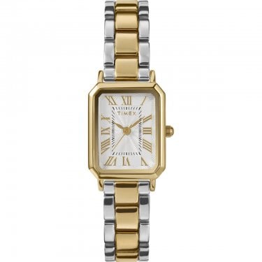 Timex Ladies Dress Two Tone Stainless Steel Watch