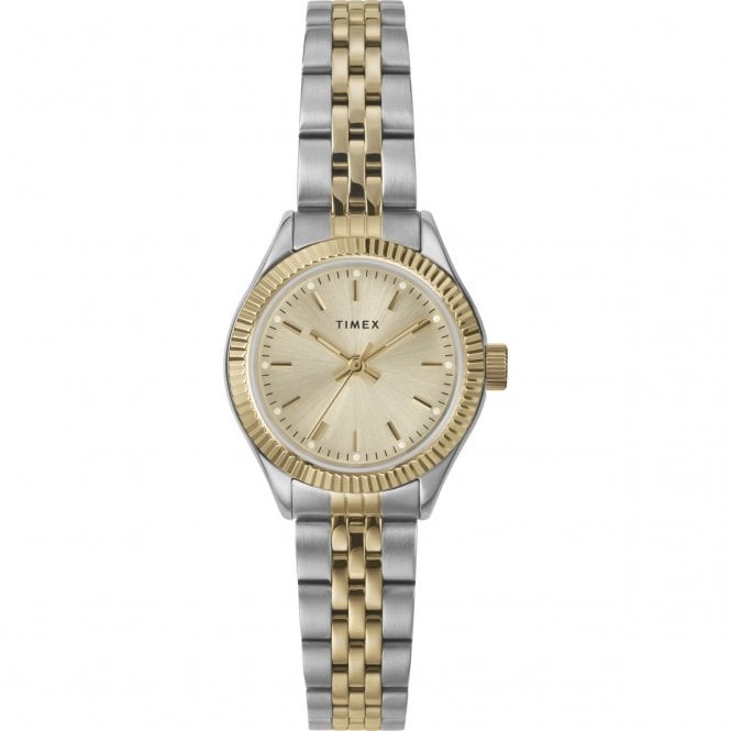 Timex  Ladies Mini Legacy Two Tone Stainless Steel Watch