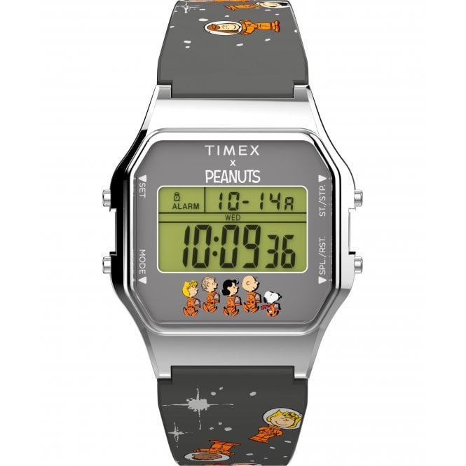 Timex  Unisex Peanuts® T80 Peanuts Space Resin Strap Watch  