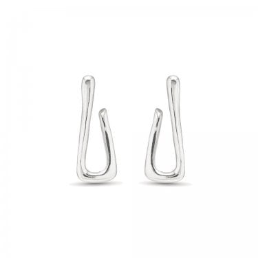 UNO De 50 For U Link Shaped Drop Earrings 3.4cm 