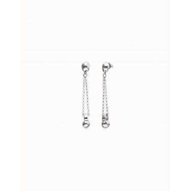 UNO De 50 Gravedad Long Chain with Sphere Drop Earrings 8g, 6cm