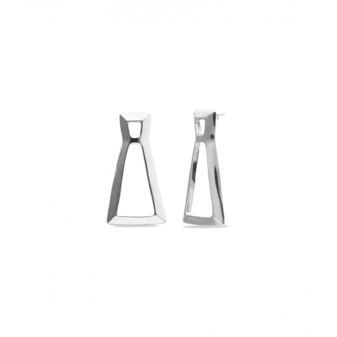 Uno De 50  Núcleo Triangular Drop Earrings 14.2g, 4.8cm