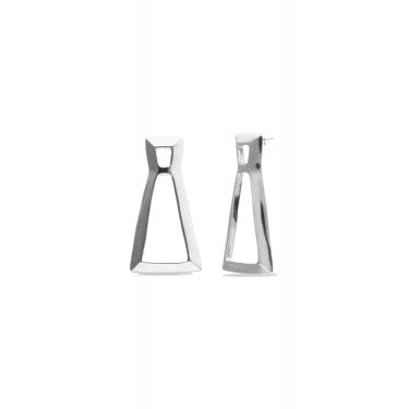 UNO De 50 Núcleo Triangular Drop Earrings 14.2g, 4.8cm