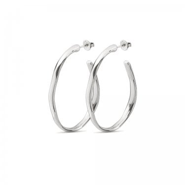 UNO De 50 OHMMM.. Open Hoop Earrings 4.9cm