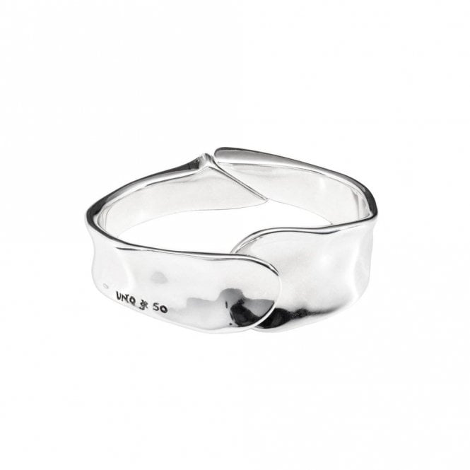 Uno De 50  Olas Waves Shaped Bangle Bracelet 16.2cm 