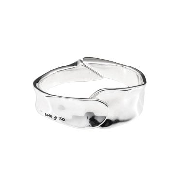 UNO De 50 Olas Waves Shaped Bangle Bracelet 16.2cm 