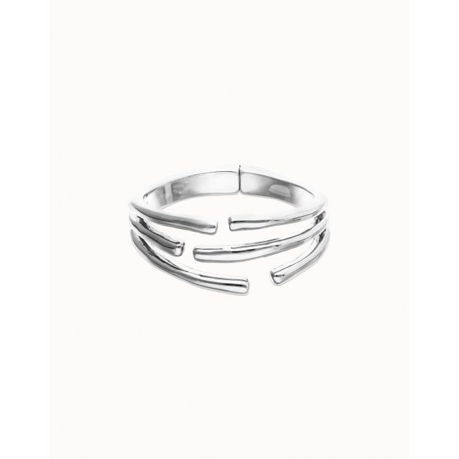 Uno De 50  Raíces Organic Shapes Multiple Intertwined Bangle 17.5cm