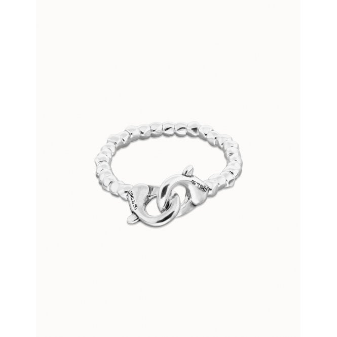 Uno De 50  Ser Inseparable Interlocking Beads Bracelet 38.8g, 17.5cm