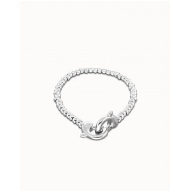 Uno De 50 Ser Inseparable Interlocking Small Beads Bracelet 12.7g, 17.5cm 