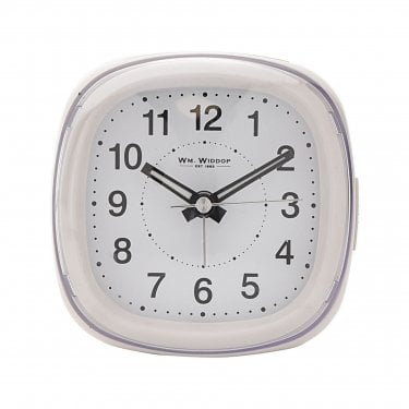 Wm.Widdop Dome Ivory Alarm Clock 8 x 8 x 4cm